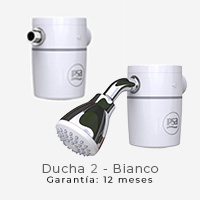 PSA ducha 2 bianco